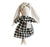 Mini Sofia Bunny | Black Check