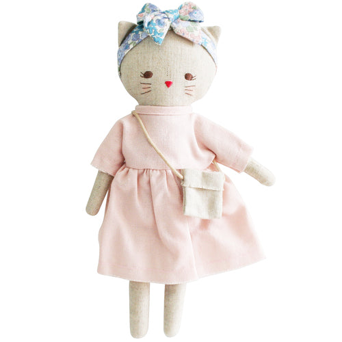 Alimrose Mini Lilly Kitty | Pink Linen
