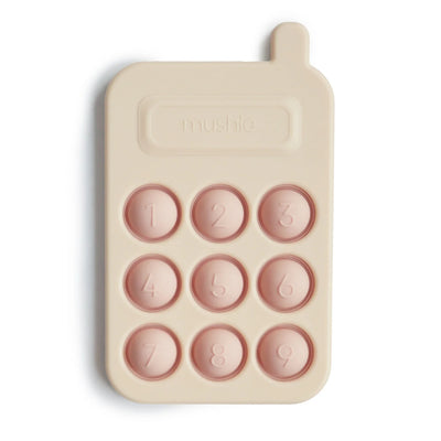 Mushie Phone Press Toy | Blush