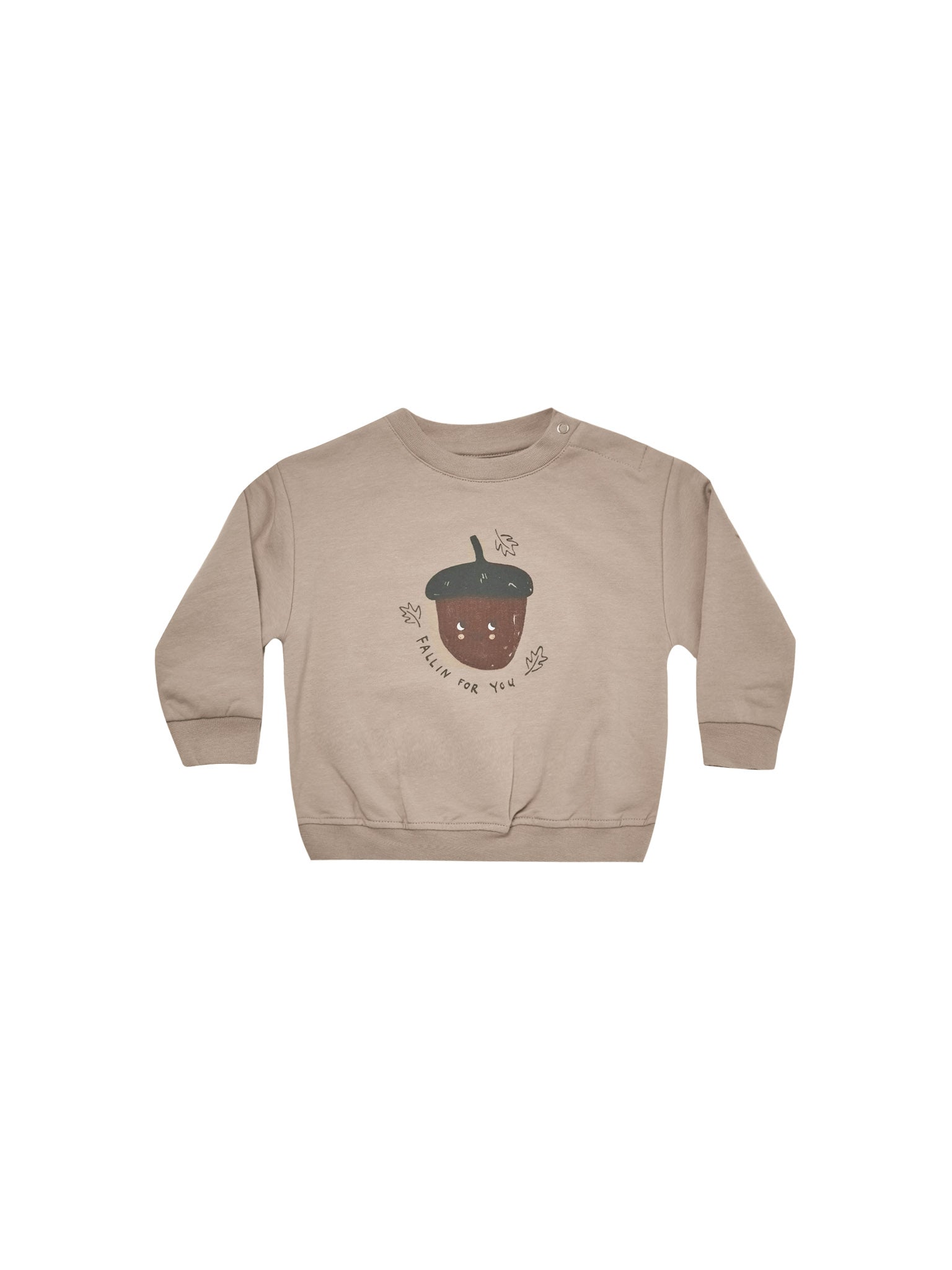 Quincy Mae Fleece Sweatshirt | Acorn