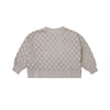 Rylee + Cru Boxy Pullover | Cloud Check