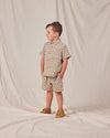 Rylee + Cru Bermuda Short | Olive Check