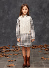 Tocoto Vintage Openwork Knit Vest | Off White