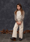 Tocoto Vintage Openwork Knit Vest | Off White