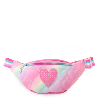 Heart Quilted Fanny Pack