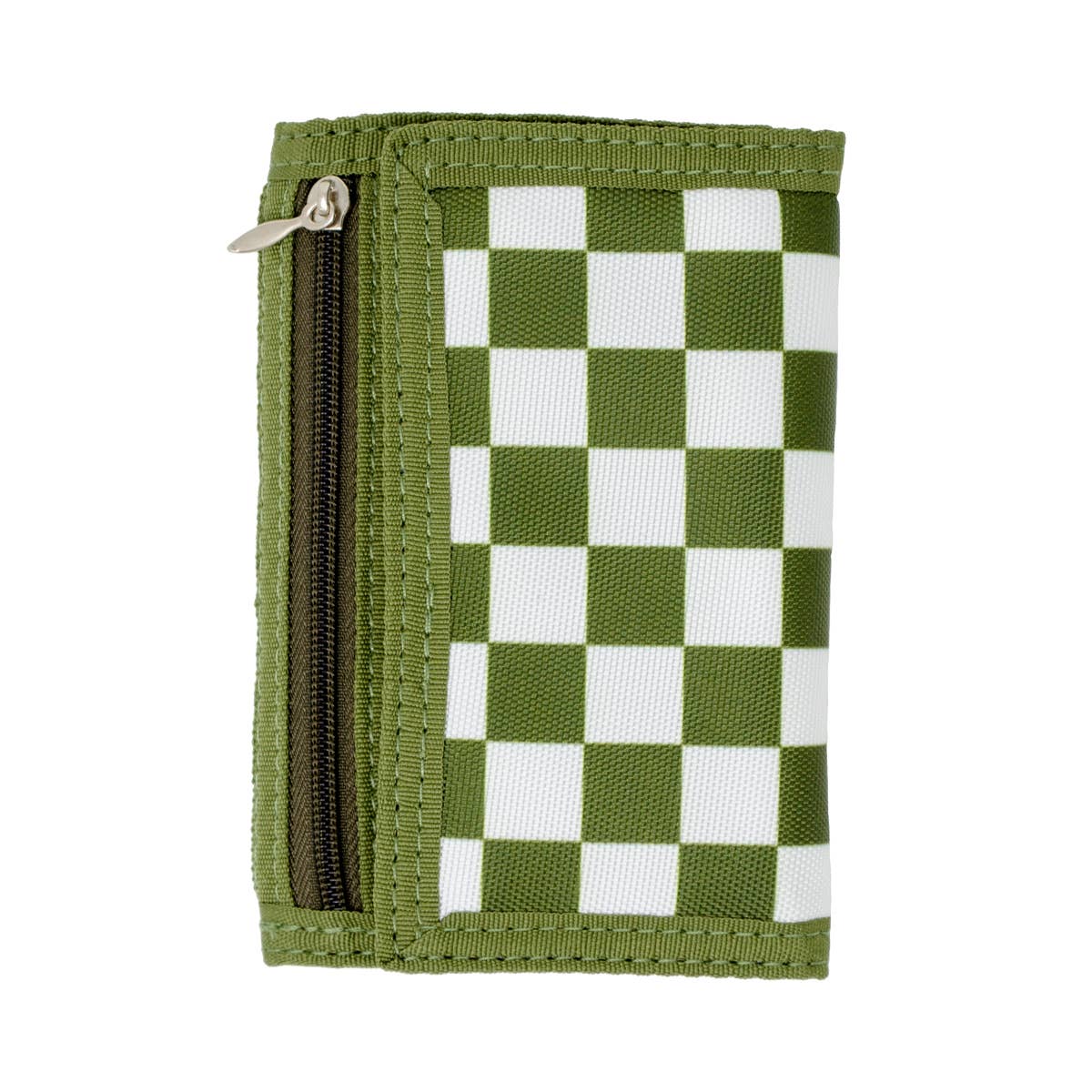 Checkered Velcro Wallet | Assorted Colors