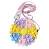 Pop It Fidget Messenger Bag with Strap