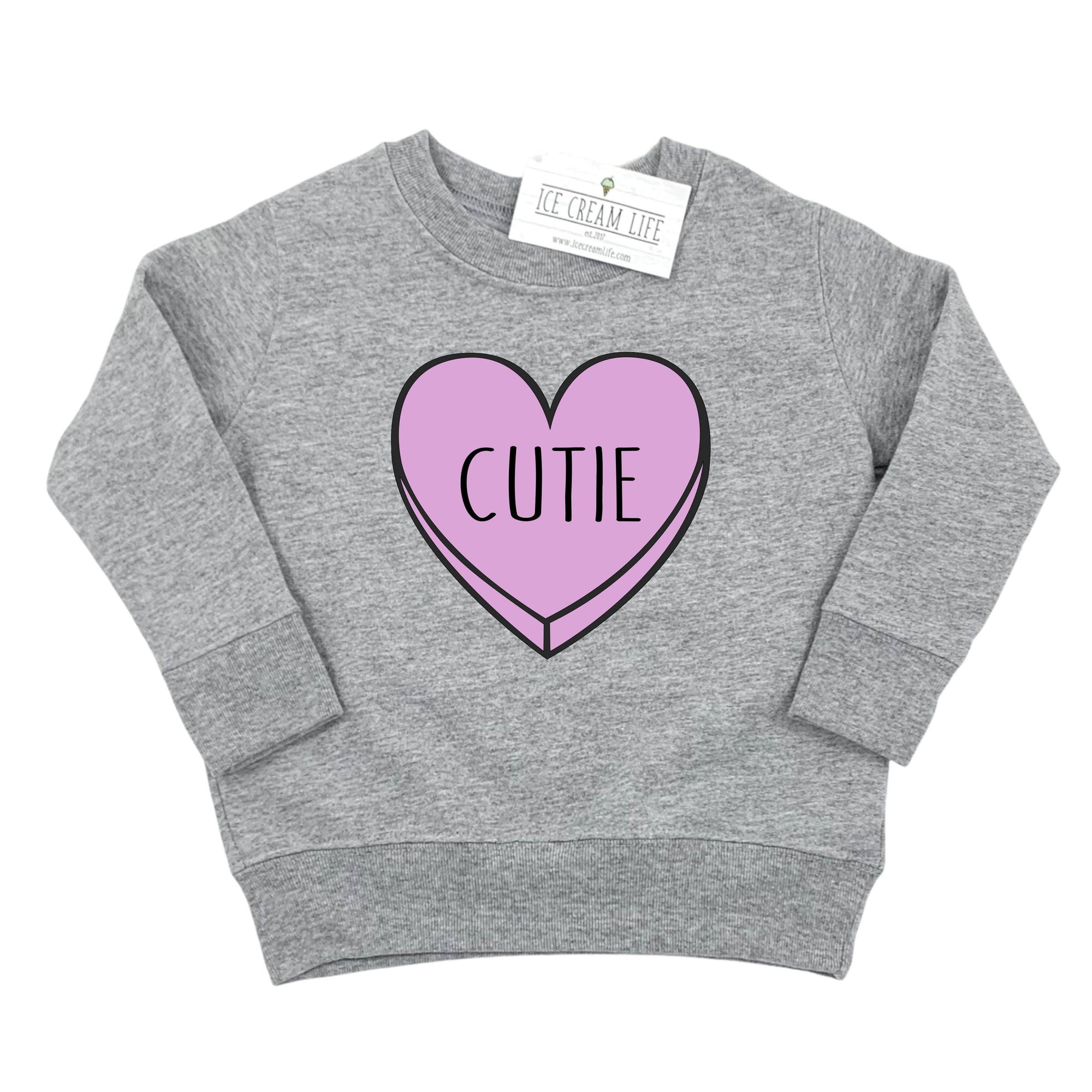 CUTIE Candy Heart Sweatshirt