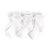 Little Stocking Co. White Lace Midi 3-Pack