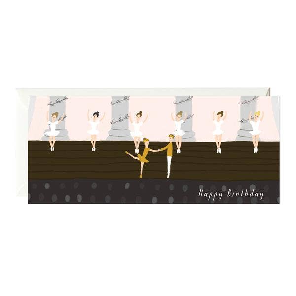 Ballet Birthday Card