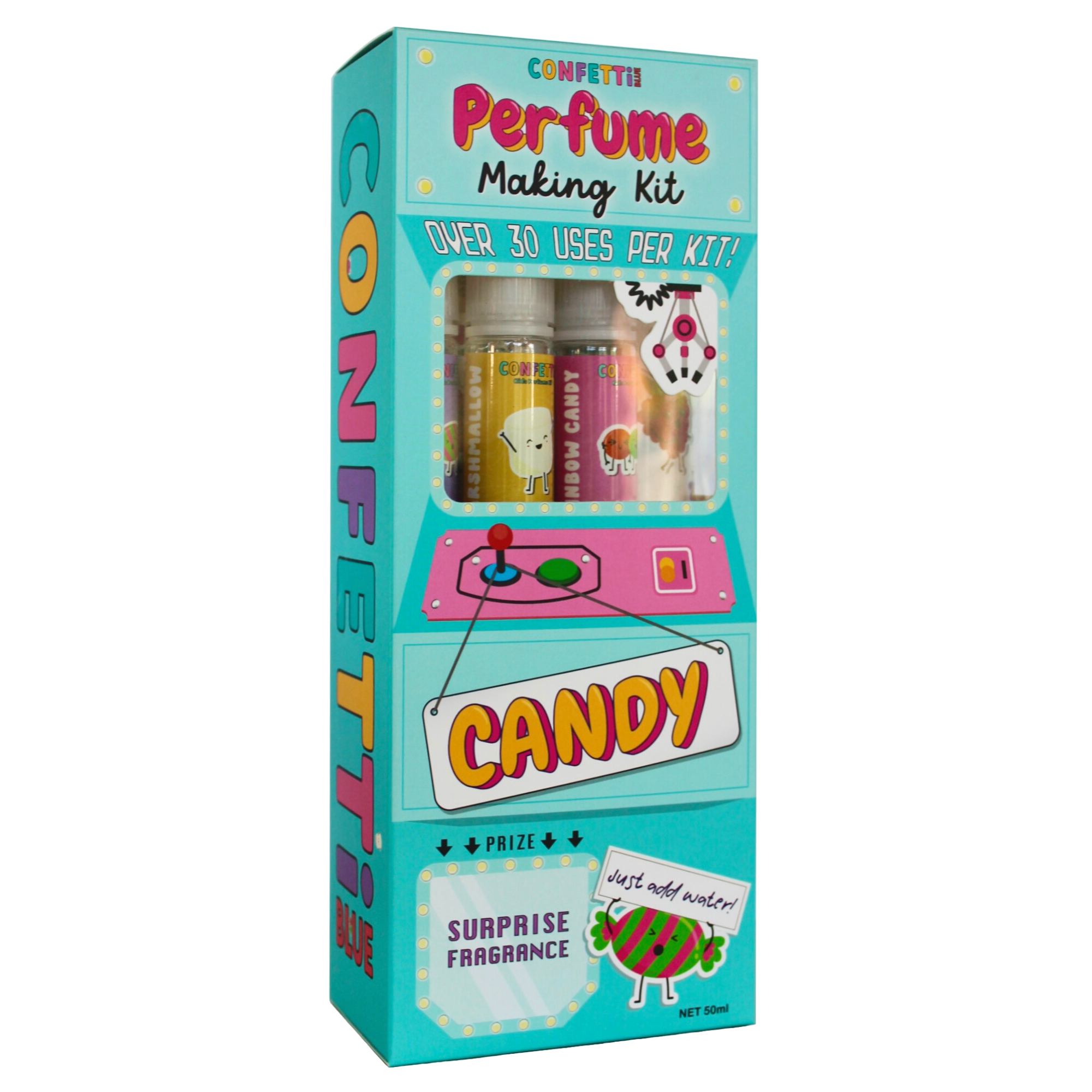 Confetti Blue Kids Perfume Making Kit | Candy Scents