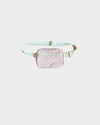 Mini Belt Bag | Pink Lemonade Checkered