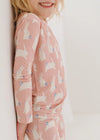 Pink Bunny Easter Pajama Set