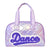 OMG Accessories 'Dance' Quilted Metallic Medium Duffle Bag