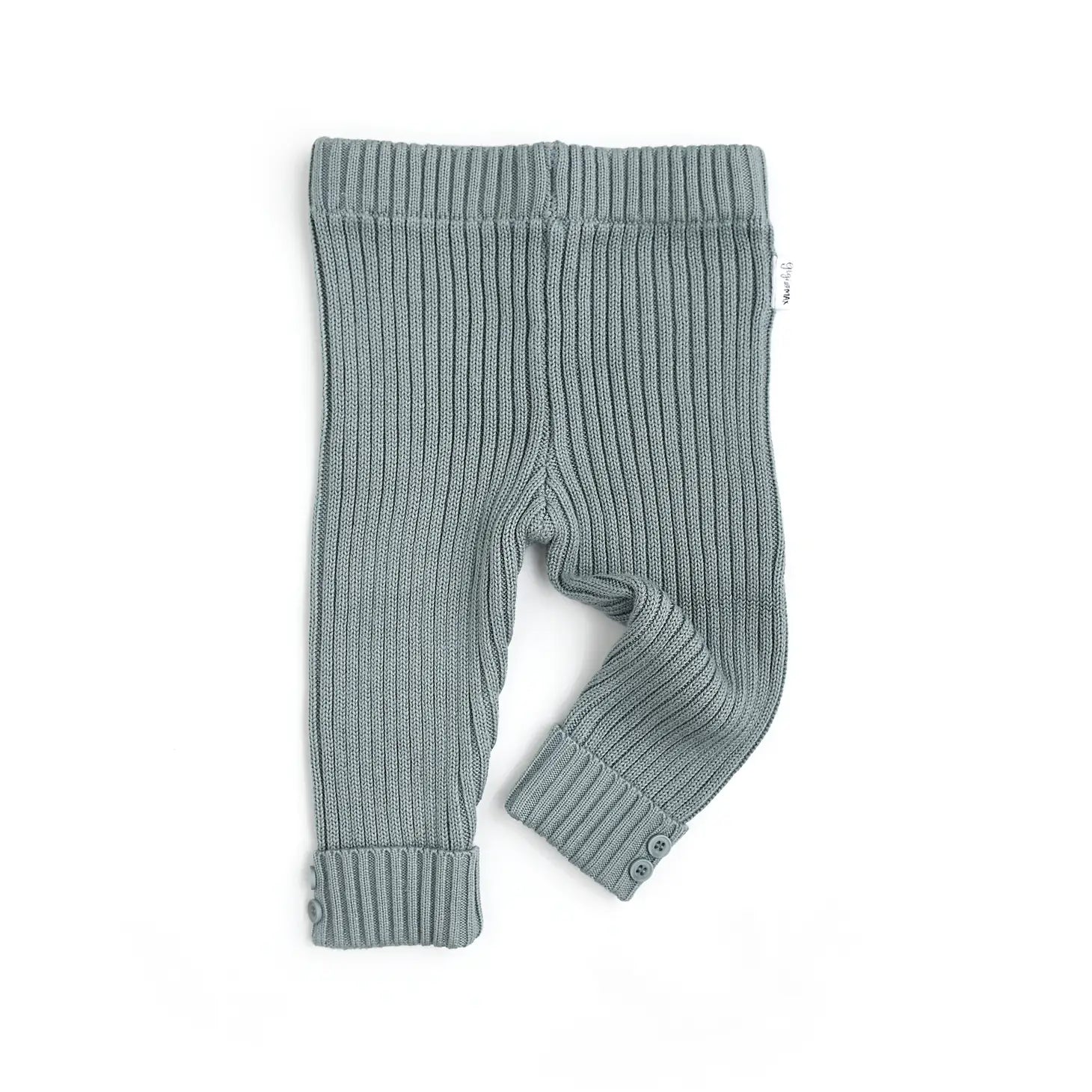 Baby Sweater Leggings | Slate