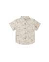 Rylee + Cru Short Sleeve Shirt | Safari Toile