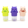 Yumbox Funny Monsters Silicone Condiment Squeeze Bottles (Set of 3)
