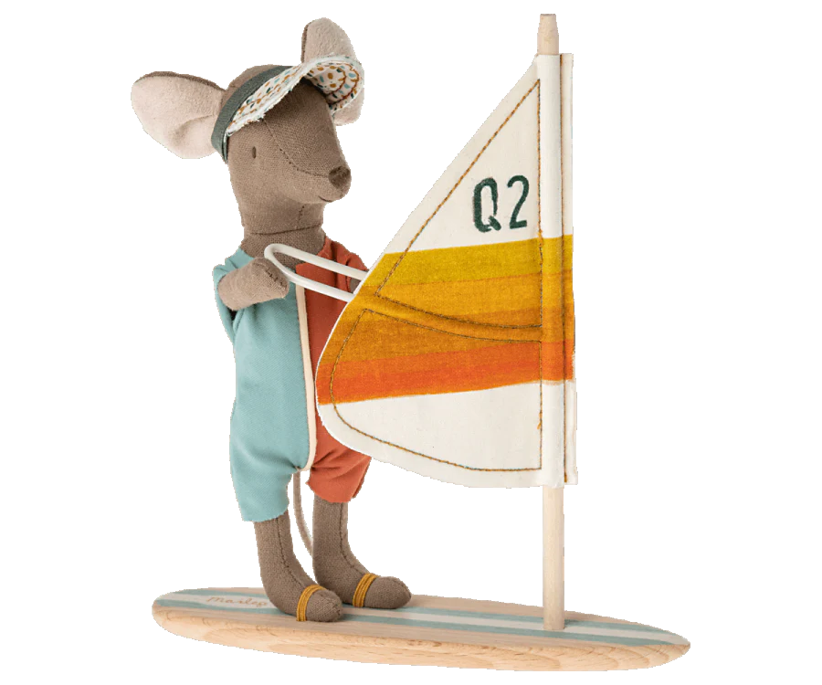 Maileg Surfer Mouse | Big Brother