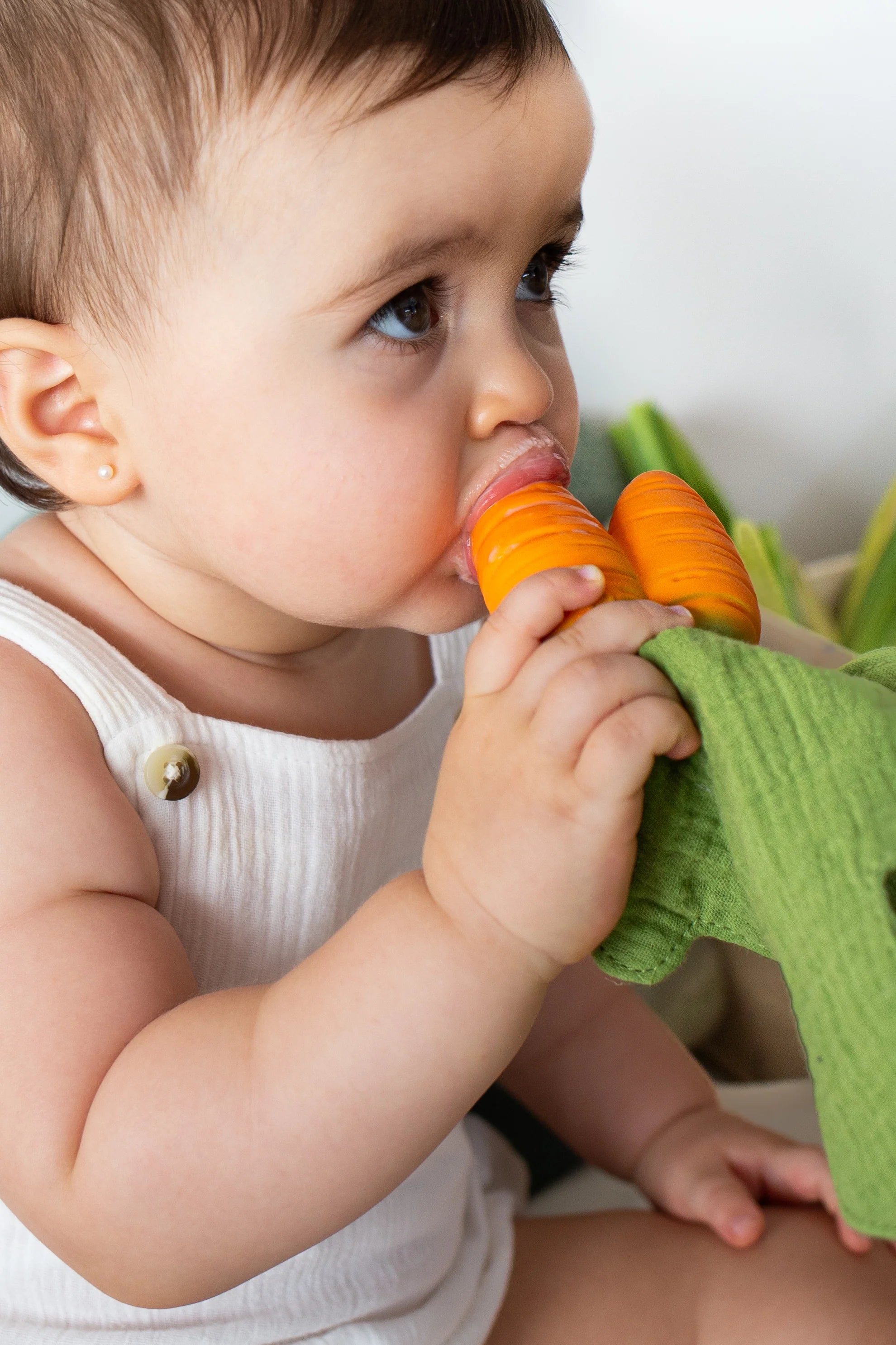 Oli & Carol Cathy the Carrot Mini Teether