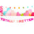 Totally Smitten Felt Garland