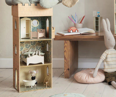 Maileg Wooden Mouse Bed