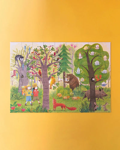 Londji Reversible Puzzle | Night and Day in the Forest
