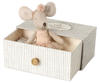 Maileg Little Sister Dance Mouse with Daybed