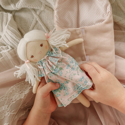 Mini Matilda Asleep Awake | Blue and Pink
